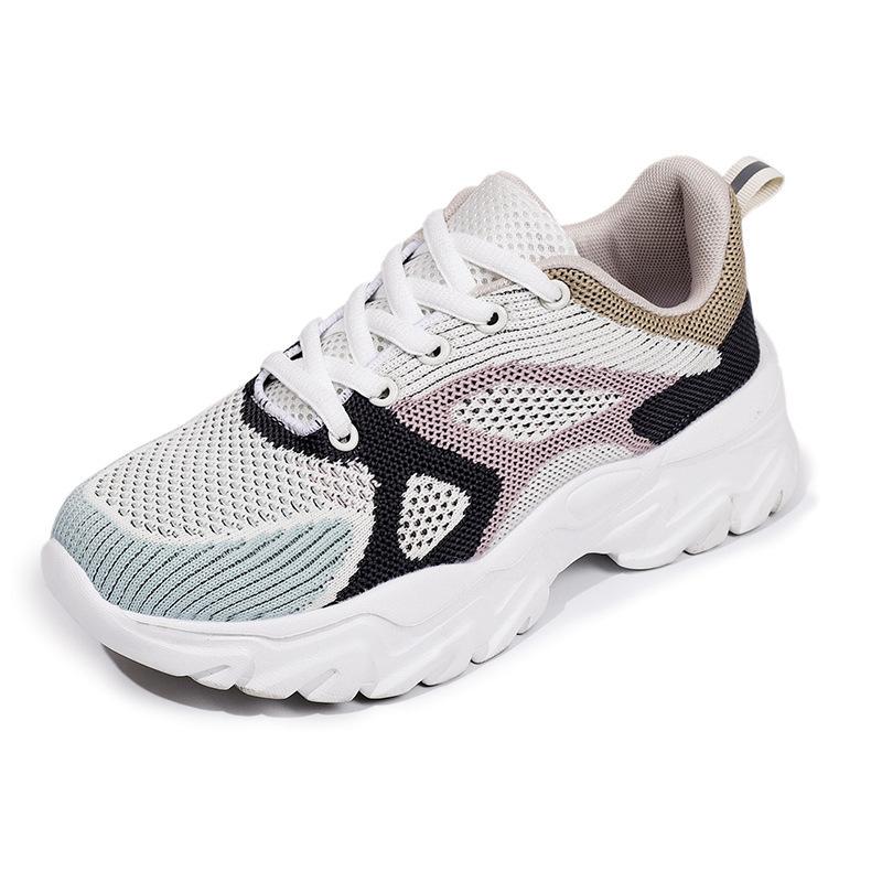 

Sneakers Women S Spring Fashion Casual Women S Shoes Lightweight Shock-Absorbing Mesh Breathable Running Shoes 35
