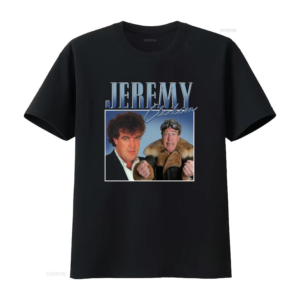 Jeremy Clarkson Appreciation T-Shirt Stilvolles Design für Autoenthusiasten vintage gewaschen Vielseitig Unisex Weich Atmungsaktiv mode