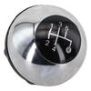 Glamorous Chrome Black Manual Shifter Head Compatible with For Fiat
