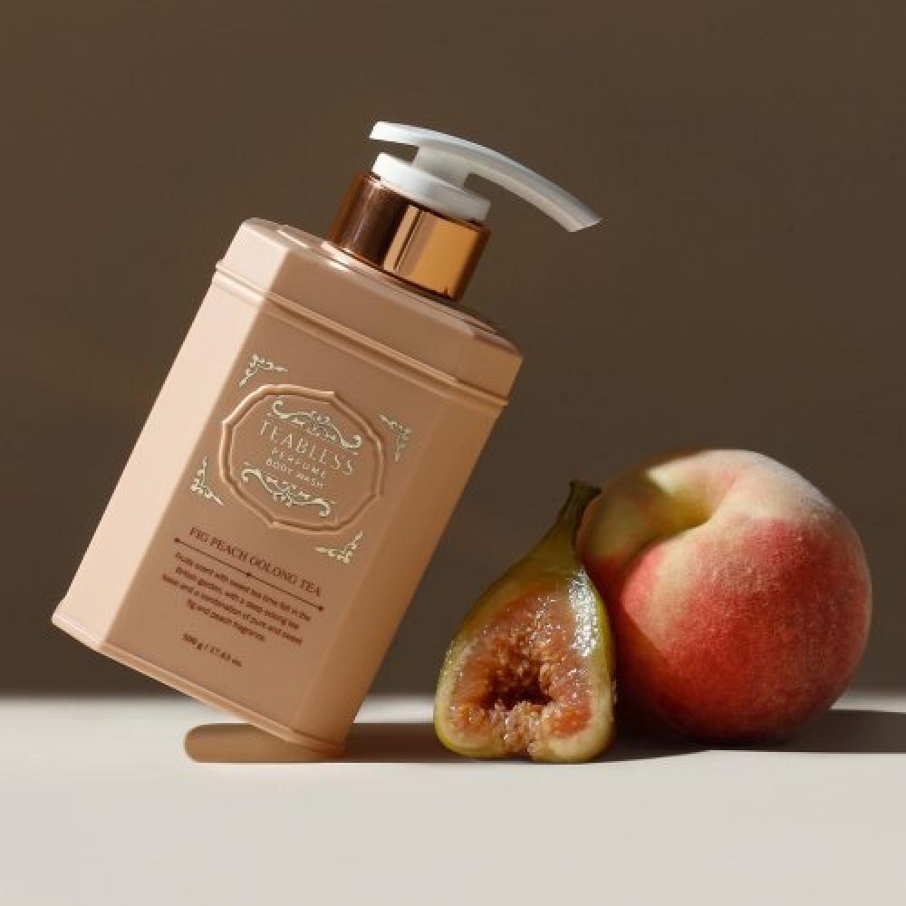 Teabless Pig Peach Oolong Tea Perfume Scrub Body Wash 500ml
