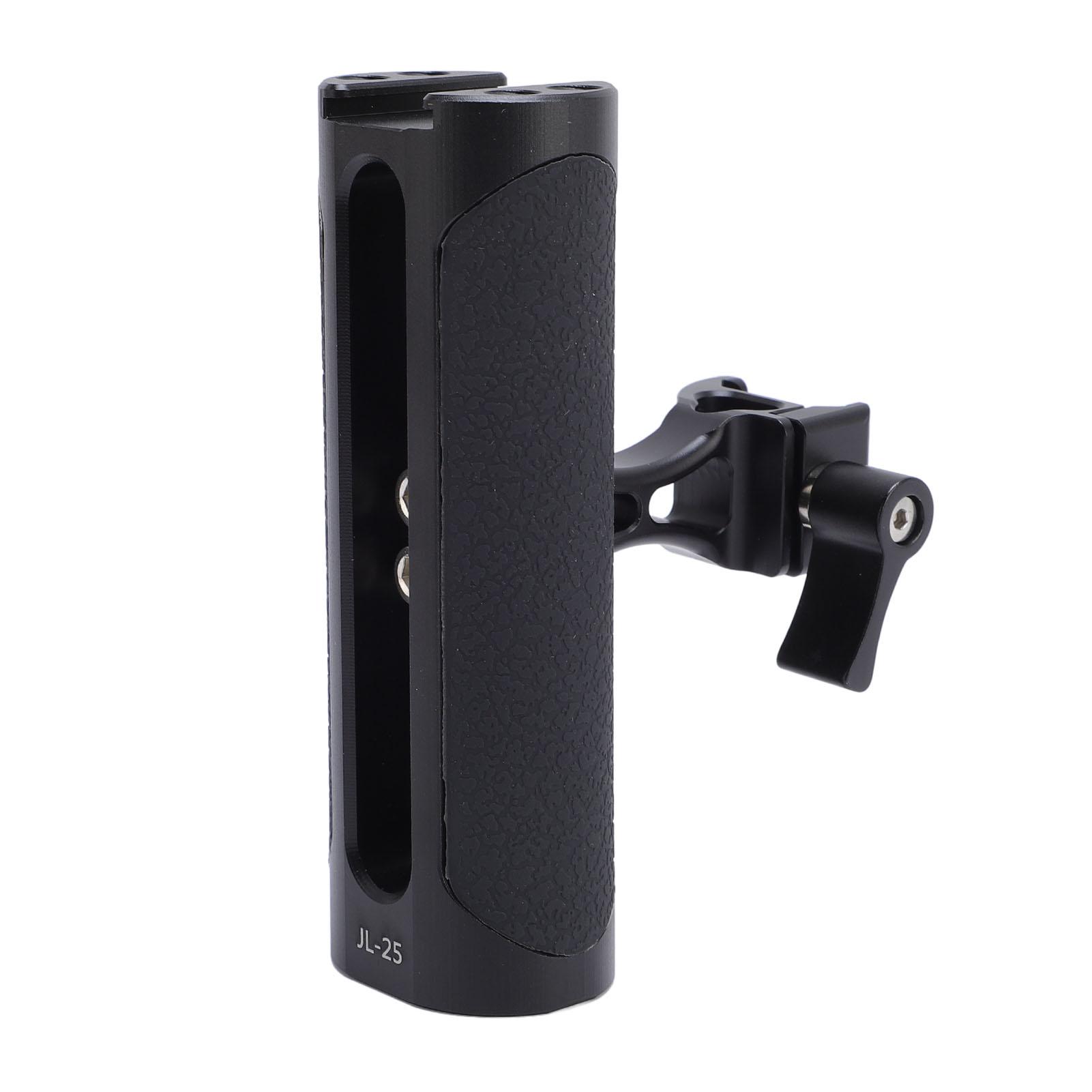 

Боковая ручка камеры 14 38-дюймовая резьба Холодный башмак Крепление Регулируемая вверх вниз Камера Левая Правая сторона