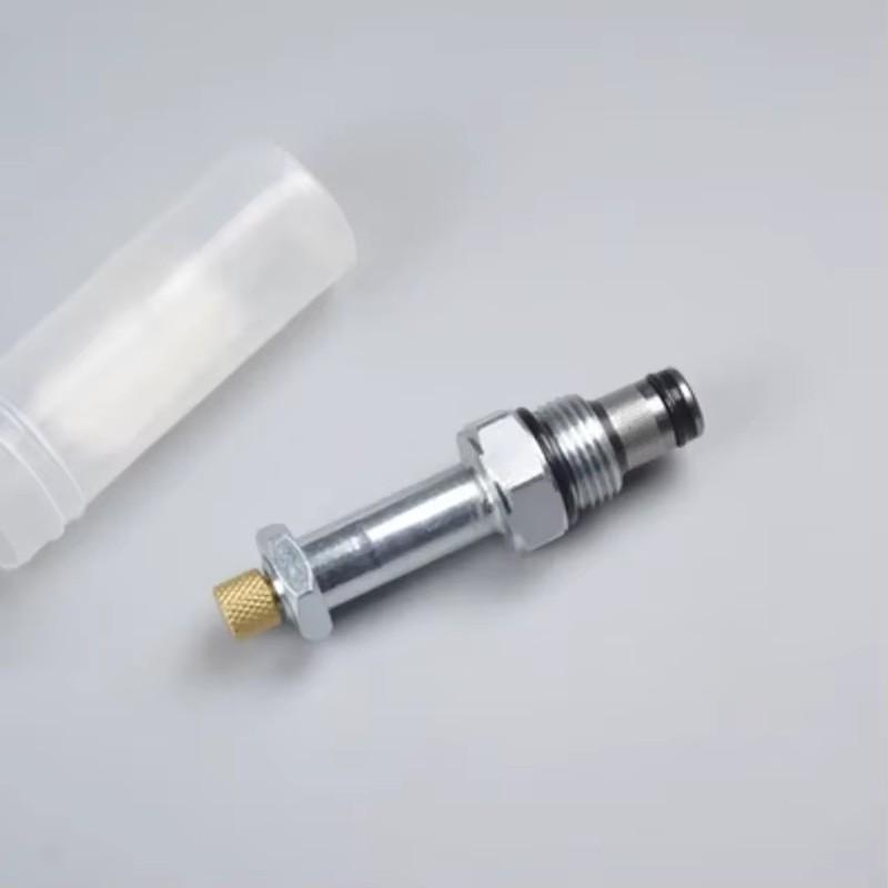 Hydrauliczny zawór elektromagnetyczny nabojowy gwintowany 2-pozycyjny 2-drogowy normalnie zamknięty DHF08-220H LSV08-2NCP-M DC12V/DC24V/AC220V 250bar