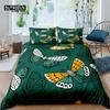 Home Living Luxury 3D Butterfly Print Bedding Set Bohemia Duvet Cover Pillowcase Queen and King EU/US/AU Size Polyester Bedding