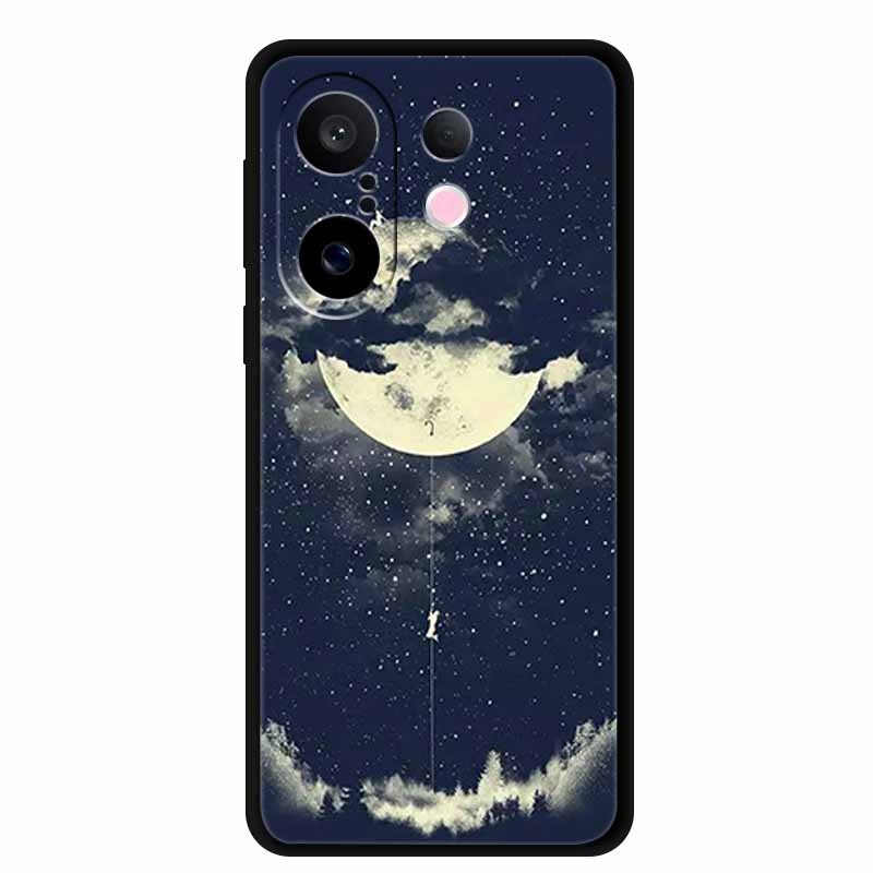 For Vivo S30 Pro Mini Case Luxury Cartoon Pattern Cool Soft Silicone Cover Phone Case for Vivo S30 Pro Mini 5G Protection Bags