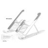 Laptop Stand with Cooling, Foldable Desktop Riser, Tablet Holder, Portable Adjustable Base