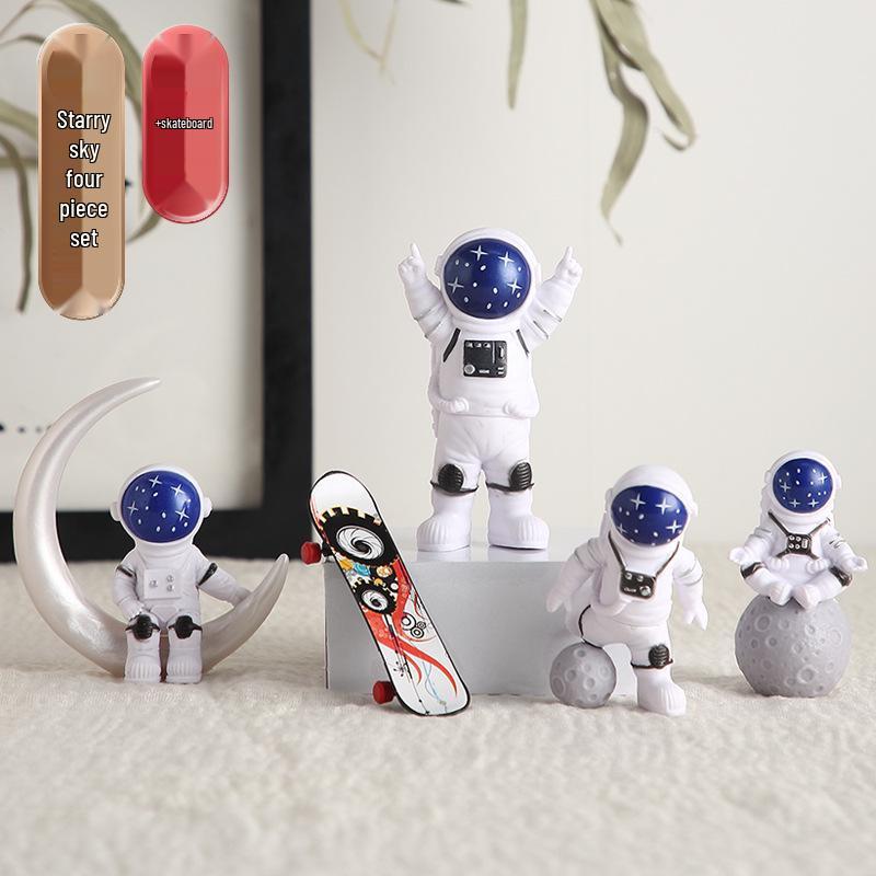 Small Resin Astronaut Figurine - Perfect for Home Decor, Valentine's, or Birthday Gift