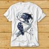 Hugin And Munin Ravens Norse Mythology Viking God Odin Raven TShirt Tee 2359