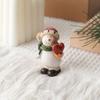 Painted Desktop Ornament Creative Mini Snowman Toy Christmas Snowman Ornament  Xmas Decoration