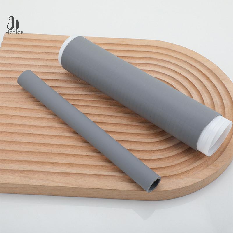 Ochrona przed poparzeniem Uchwyt do garnka Odporna na ciepło Pokrowiec Nowy Ochraniacz na patelnię Uchwyt do gorącego uchwytu Rękaw Gumowy rękaw na uchwyt do garnka