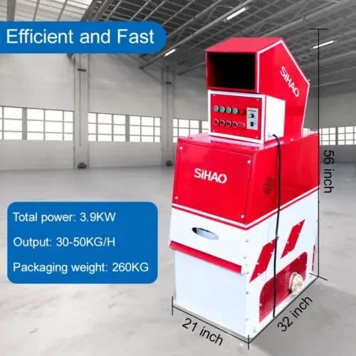 SIHAO 200MINI Scrap Copper Wire Crusher Granulator Electric Cable Stripper Machine Recycling Tool