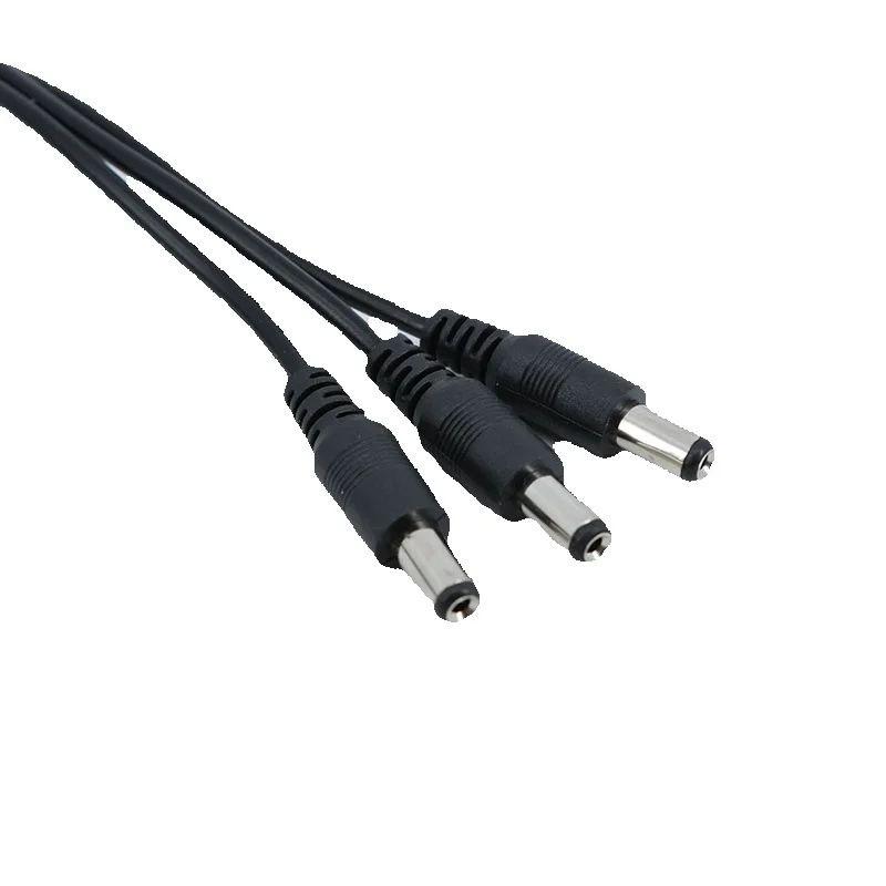 DC 1 Female To 2 3 4 5 Way 22awg 18awg Male Connector Power Supply Splitter Plug Adapter Cable Cord 5.5mmx2.1mm for Strip Light