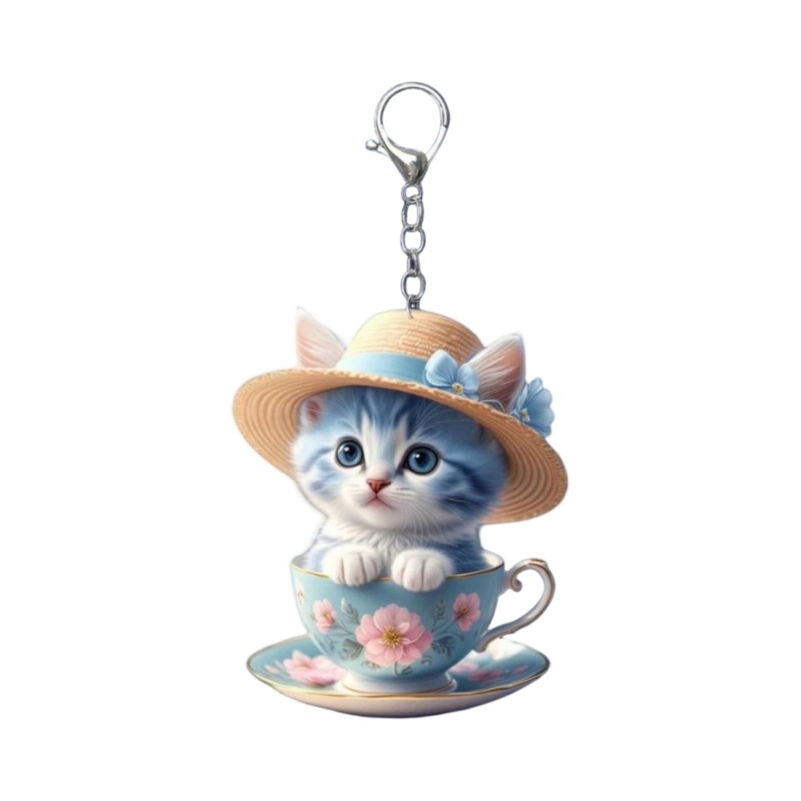 

Акриловый плоский рюкзак брелок автомобильные украшения One Size