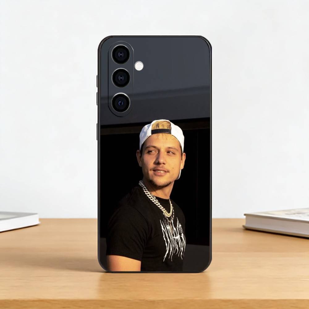 PLK French Rapper M-Mathieu Phone Case Black Silicone Soft For Samsung Galaxy A73,A72,A71,A70,A53,A52,A51