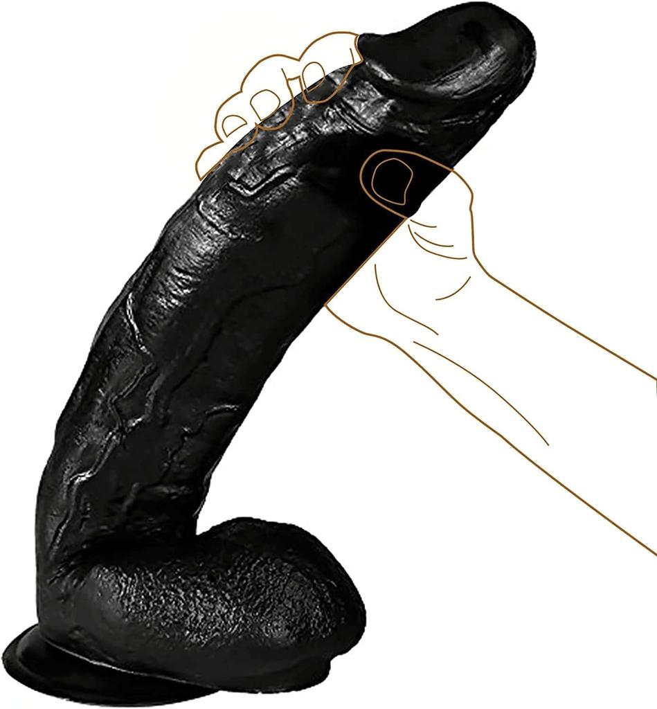 12 Cal Super ogromne grube realistyczne Dildo z przyssawką Big Penis wibratory analne dla kobiet masturbacja dorosłych Dick Phallus Sex zabawki