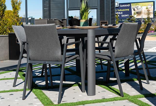 Bolzano Orte Garden Chair Anthracite 55.5 X 60 X 83 Cm
