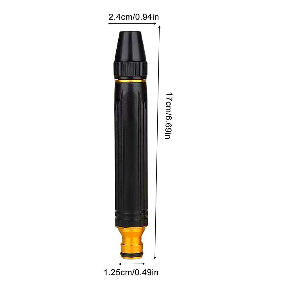 High Pressure Washer With Nozzles Water Sprayer Pressure Cleaner Car Wash Machine For Cleaning Detailing Garden Yard Outdoor чёрный