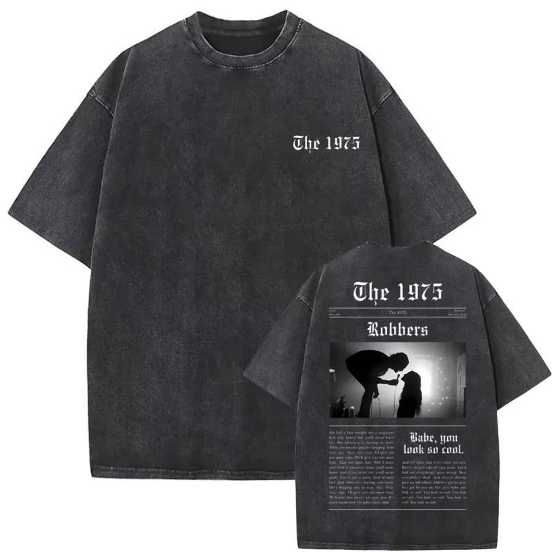 Washed Vintage The  about You Print Tshirt Being Funny in A Foreign Language Album Tshirt Unisex Women Hip Hop Casual T Shirt