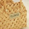 Arrangement Souvenir Handmade Decorative DIY Hand Basket Flower Baskets Wicker Baskets Storage Basket Flowers Bamboo Basket