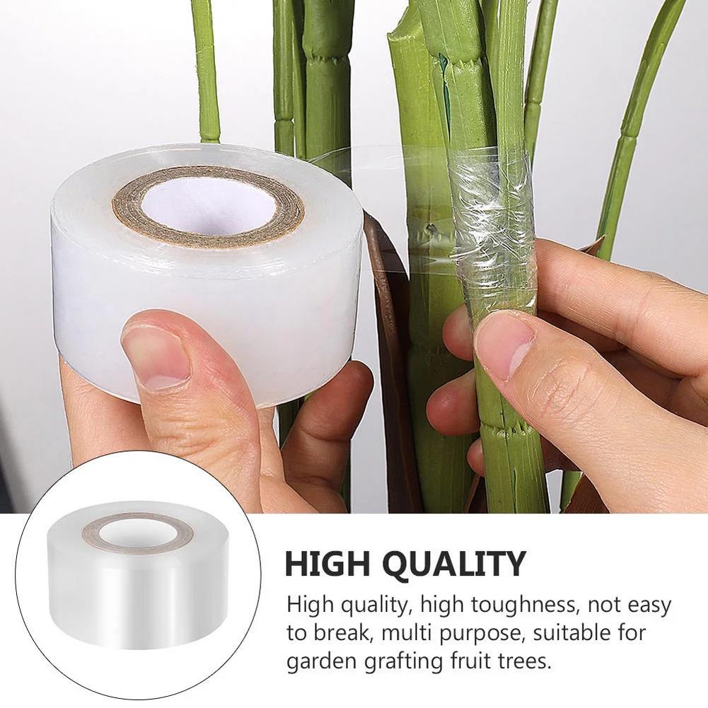 200m Länge Umweltfreundliches Biologisch Abbaubares Pfropfband Pfropfmembran Gartenbindeband PE-Pfropfband Gartenpfropfbedarf