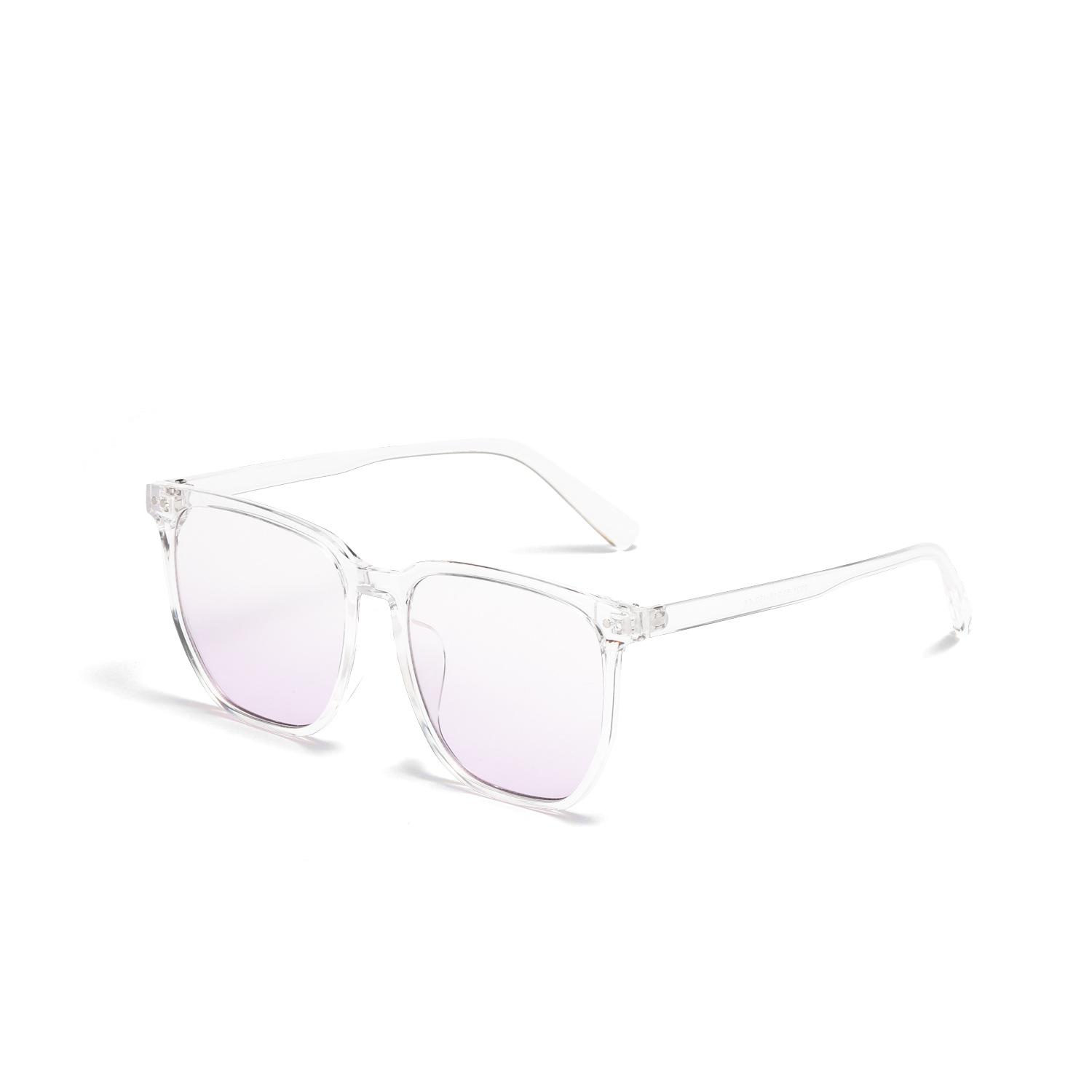 

Большие квадратные очки в оправе, простое зеркало для лица, женские румяна, розовая оправа, плоское зеркало, Ins Wind