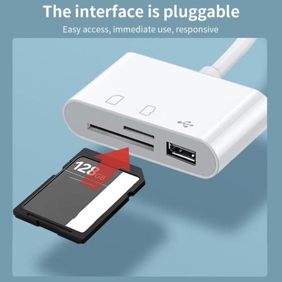 Устройство считывания карт Передача Plug-and-Play Высокоскоростная Компактность Не требуется драйвер Совместимость Размер Широкий диапазон передачи данных Память Type-C