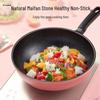 Lilang 32cm Smokeless Non-stick Stir-fry Pan