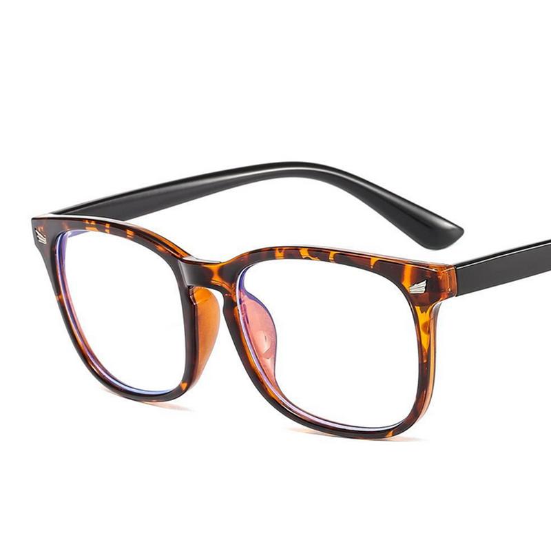 Square Reading Eye Glasses +100 +150 +200 Women Men Myopia Eyeglasses -0.75 -1.0 -1.5 -2.0 Transparent Black Pink Blue