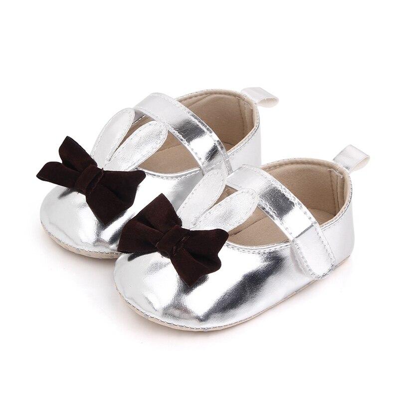 Spring Baby Girls Breathable Mesh Bowknot Flats Princess Shoes Toddler Soft Soled Walking Shoes