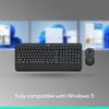 Logitech MK540 Wireless Computer Office Keyboard and Mouse Set Laptop Desktop Universal with Wireless 2.4G Receiver