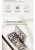Portable Pill Organizer with Tablet Cutter and Grinder