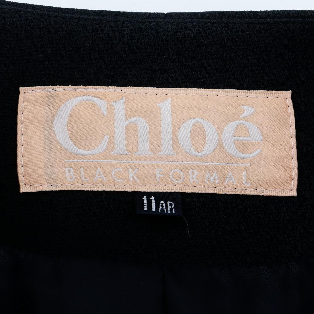 Chloe Jackets and Dresses Setup Black Formal Black Polyester Women Used