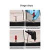 5pcs Efficient Air Valves Coupler Inflation Pumps Quick Connector Nozzle Suitable for Outdoor Equipment