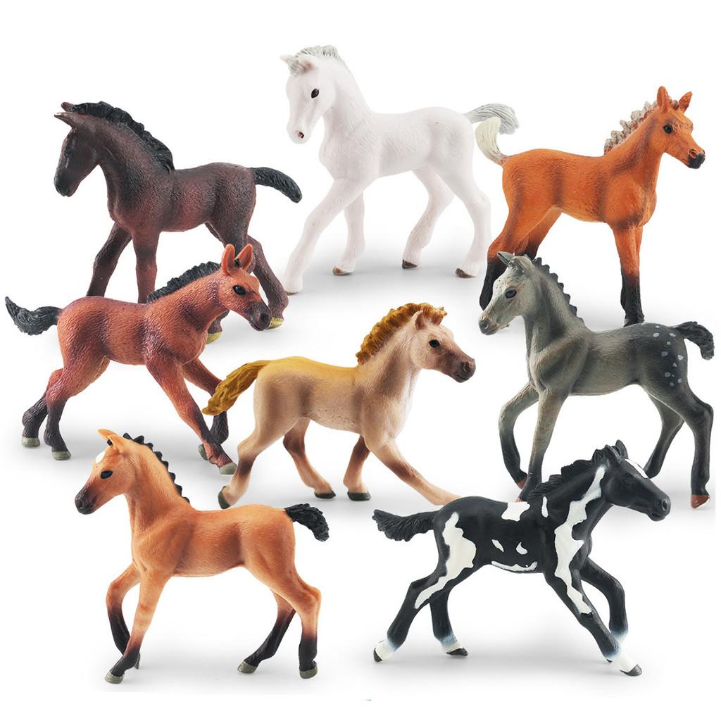 Realistic Figurine Horse Plastic Toy For Desktop Decoration And Collectors Item
