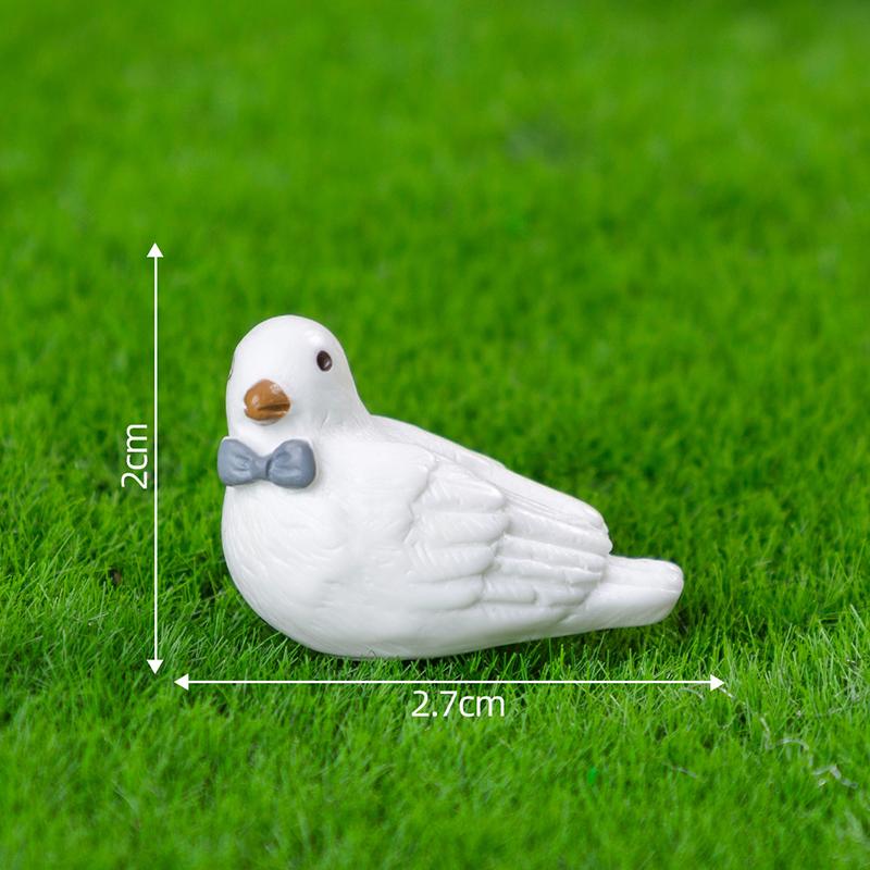Cute Cartoon Little Bird Micro Landscape Ornaments Creative DIY Home Decorations Accessories Kawaii Desktop Decoration Gifts