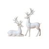 Sitting/Standing Position Deer Desktop Ornament Creative Christmas Deer Statue  Office Desktop