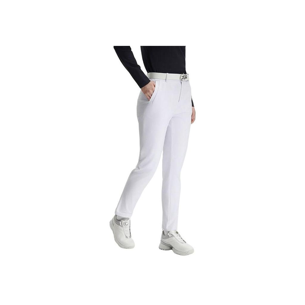 New FILA Golf Series Casual Pants Women's Jade White A11W445805F-WT