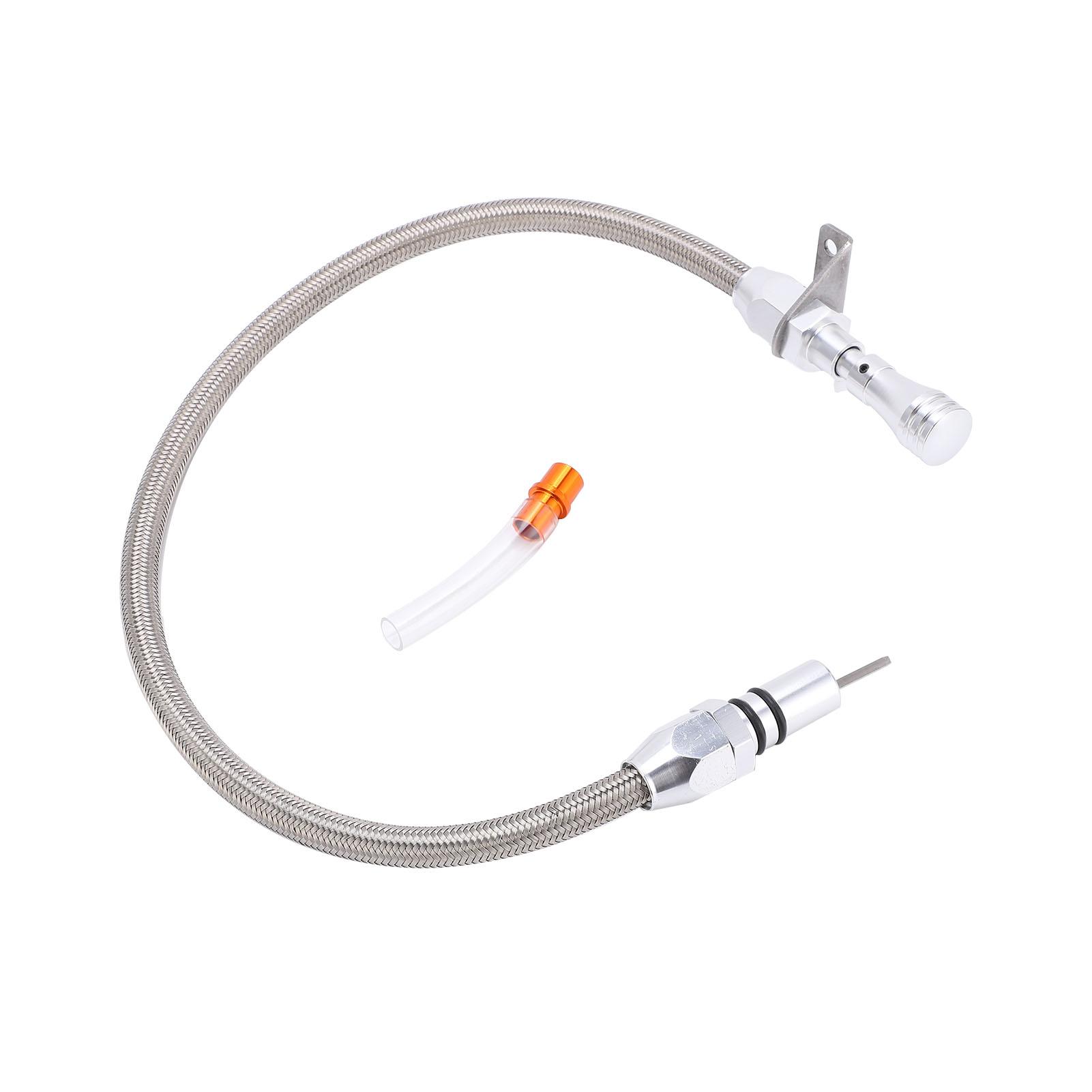 

Гибкий щуп для трансмиссионной жидкости, замена для SBC BBC TH400 TH350 Turbo Transmission