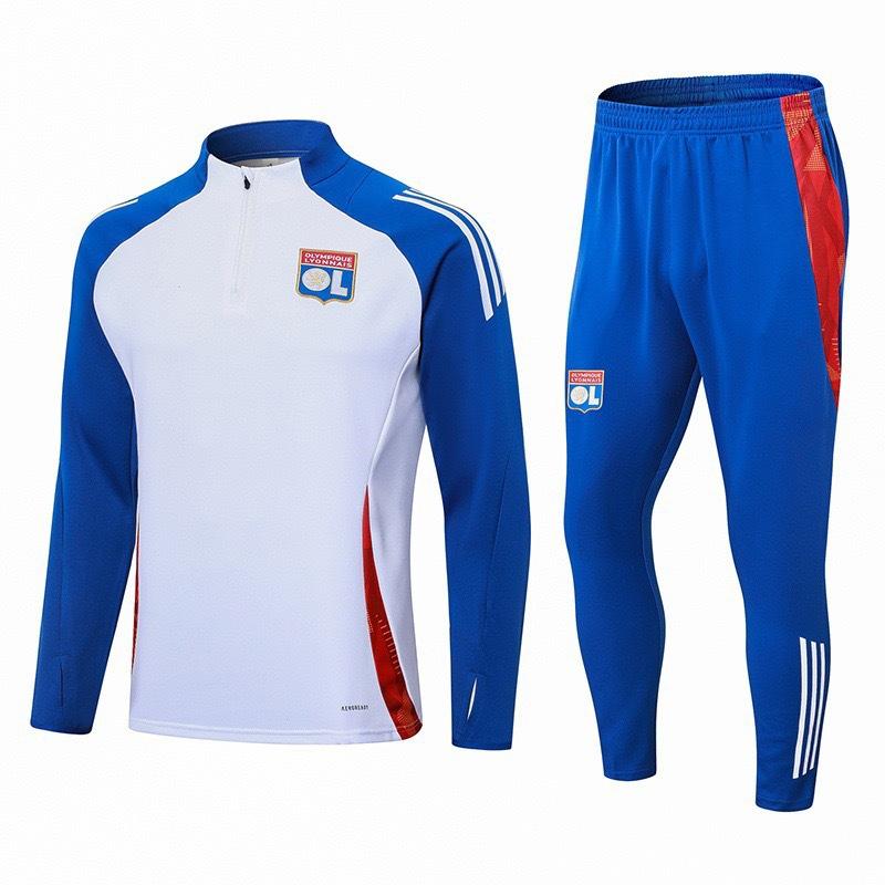 Autumn And Winter Real Madrid Barcelona Arsenal Training Suit Long Sleeve Half Zipper Football Suit Sportswear Adult Suit