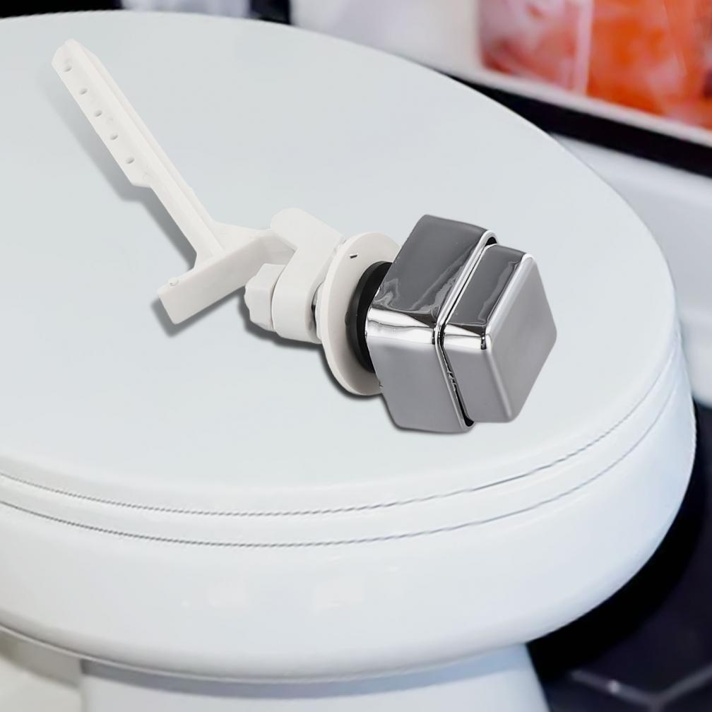 Efficient Push Button Toilet Flush Kit Side Mount Water Tank Trip Lever