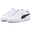 Puma Smash 3.0 L Comfortable Abrasion Resistant Low Top Skateboard Shoes Unisex White Black 390987-11
