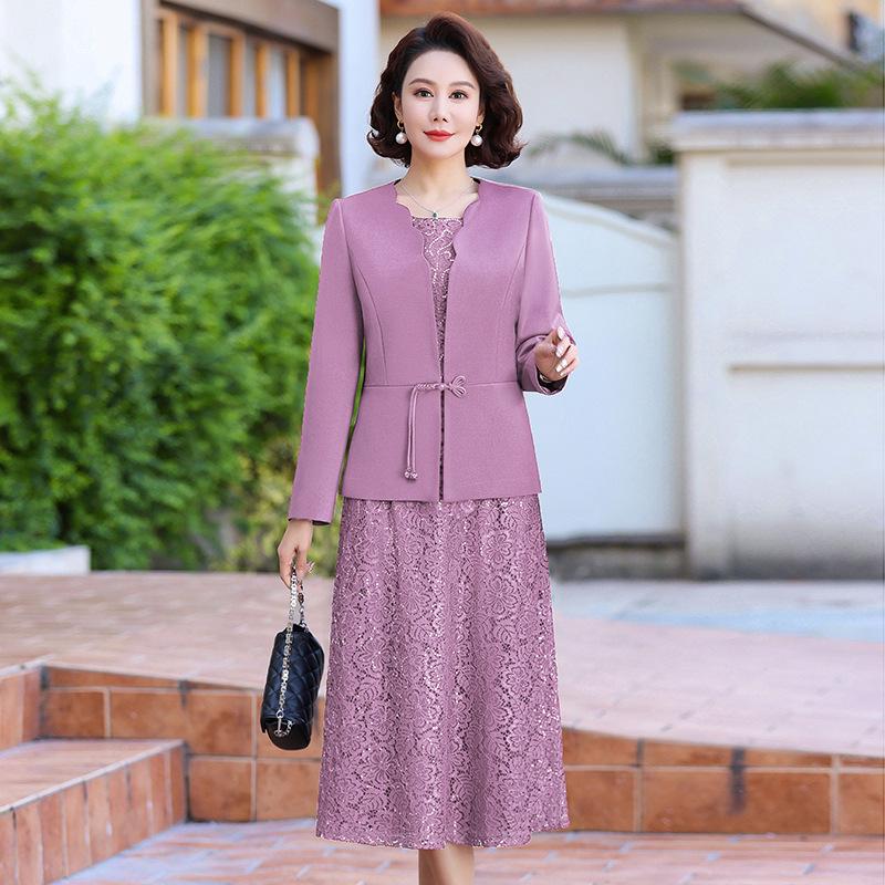 2026 Spring & Autumn Mother-in-Law Formal Wedding Dress Suit Skirt