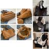 Simple Solid Color Large Capacity Women Casual Oxford Cloth Tote Bag For Students And Commuters