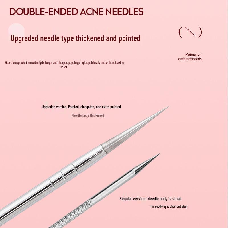 Ultra-Fine Acne & Blackhead Removal Needle: Salon Quality for Comedone & Milia Treatment