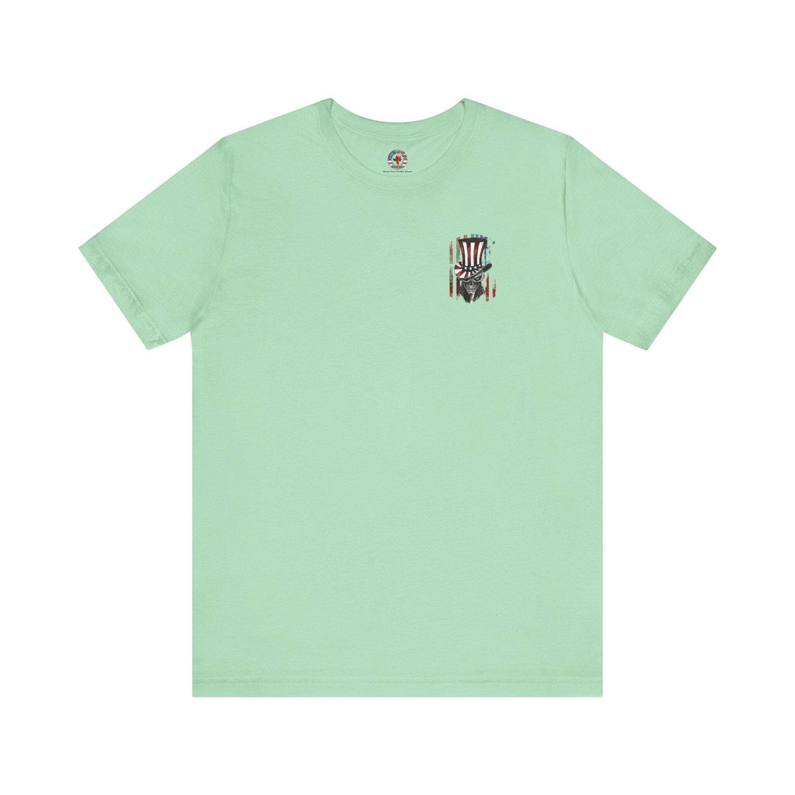 Patriotic Skull T-Shirt S