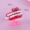 Wind Up Chattering Teeth Toy - Fun Walking Dentures for Kids - Novelty Dental Decor Gift