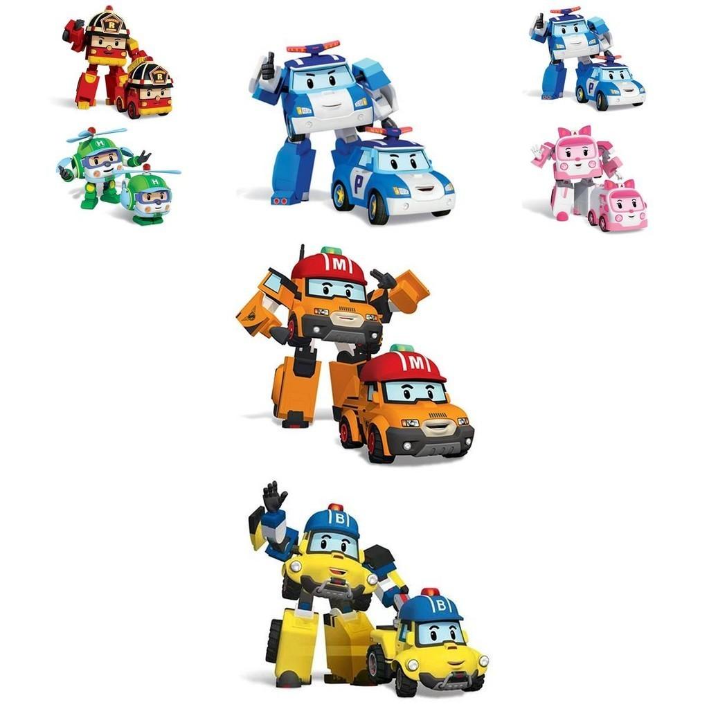 Transform Your Kid's Playtime With Robocar Poli Toy Car Pull Back Car And Action Figure In One!