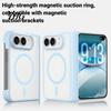 Magnetic Phone Case for iPhone-Duo, Shockproof Folding Cellphone Hard PC Cover Protective Cover, Professional Mobile Shell, Accessories Waterproof
