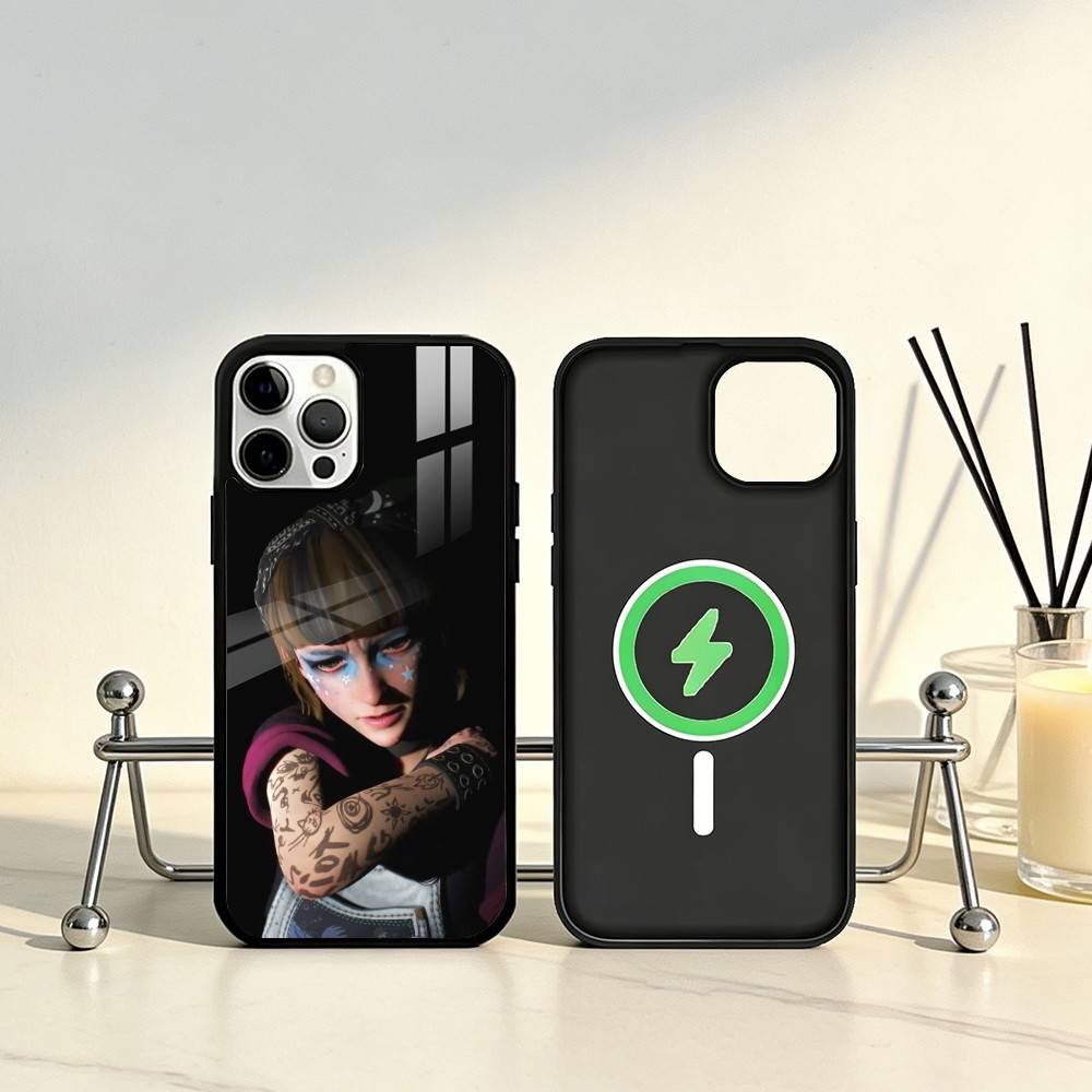 L-Lost R-Records Bloom Rage Phone Case For iPhone17,16,15,14,13,12,11 Plus,Pro Max Magnetic For Magsafe Wireless Charging