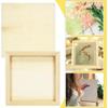 Top Quality 3D Wooden Hexagonal Painting Tray for 9/16 Puzzle Pieces Solid Toy Storage Organizer Creative Craft Storage Solution