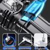 Multifunctional Rechargeable Nine-Core Long-Range Outdoor Flashlight